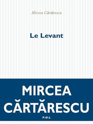 cover image of Le Levant